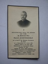 image mortuaire prêtre