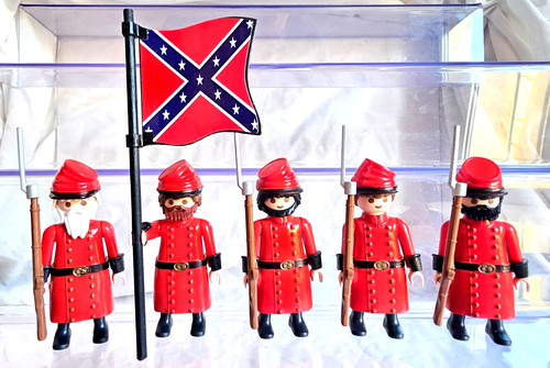 Playmobil soldats sudistes - 10,