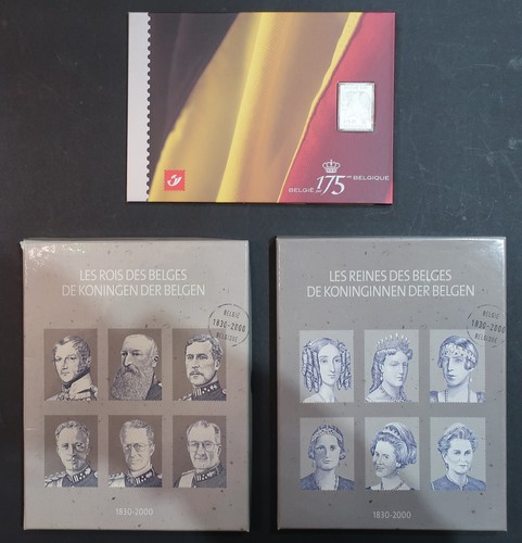 Timbres belgique les - les, rois