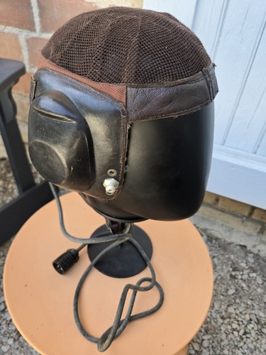 Casque pilote luftwaffe ww2 - pilote,