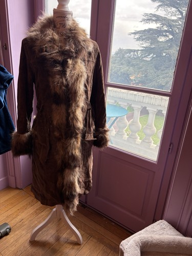 Manteau fourrure - manteau,