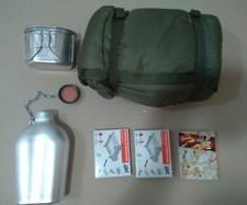 Kit camping lot militaire para