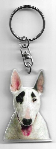 Bull terrier chien porte cles - chien,