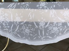 Nappe ronde blanche -