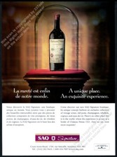 2001 Chateau Petrus wine 1921 bottle photo SAQ Signature vintage print ad