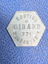 MILITARIA JETON CANTINE 77°