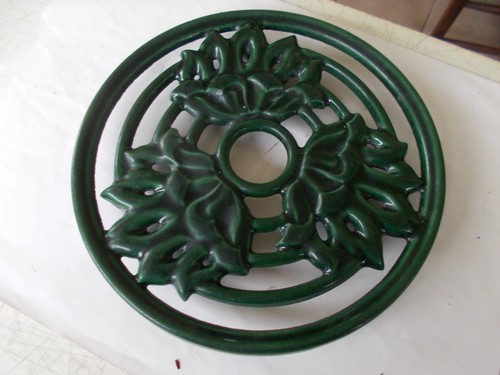 Ancien dessous plat rond - plat,