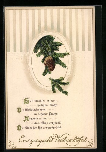 Carte postale noël béni - carte,
