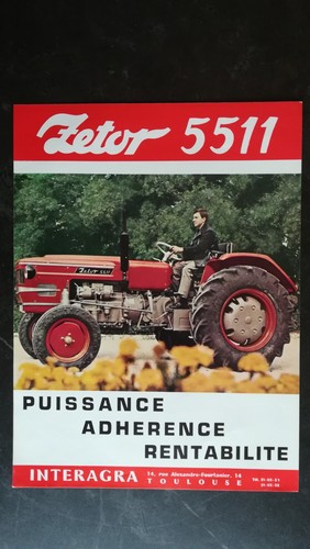 Brochure tracteur zetor - brochure,