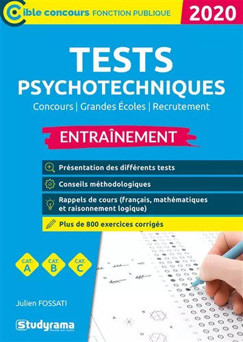 1 000 tests psychotechniques