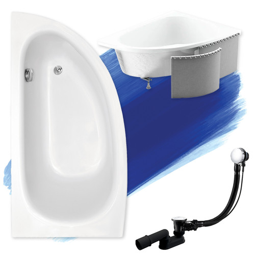 Baignoire bain angle 150x70 - baignoire,