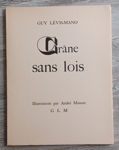 Lévis mano crane sans loi - crane,