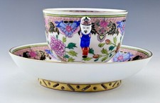 ? MINT Amazing HEREND  Full Size Paon de Peking PP Cup & Saucer #3364 Mandarin
