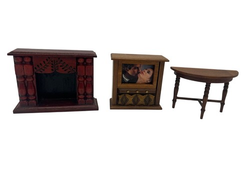 Miniatures 12 wood - 1:12, tv