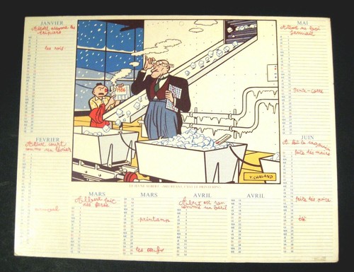 Chaland yves calendrier - chaland,