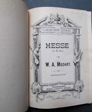 MOZART MESSE IN G DUR LITOLFF