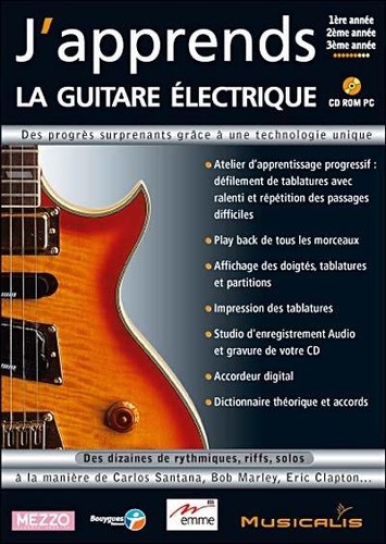 Jeu apprends la guitare - ds,