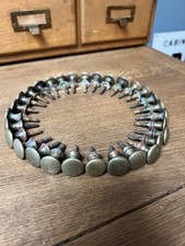 Anciens Petits Boutons Poignées bronze ou laiton, Diam :1,8cm, meubles à Tiroirs