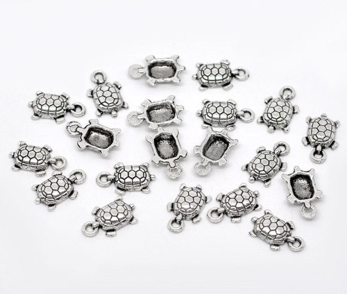 Lot pendentifs tortues - lot,
