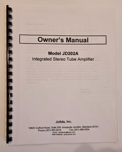 Jolida model jd202a integrated - jolida,
