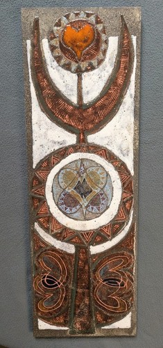 Plaque lave émaillée - de,