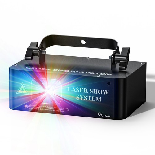 Lumières scène laser rvb - de,