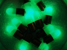  Green Neon Light Bulb, nixie luminophore tubes TLZ-3-2 10pcs