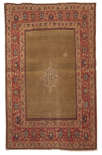Tapis ancien tabriiz - tabriiz, (persan)