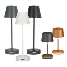 Lampe de table LED EDO NELI BELI batterie lampe de table tactile dimmable...