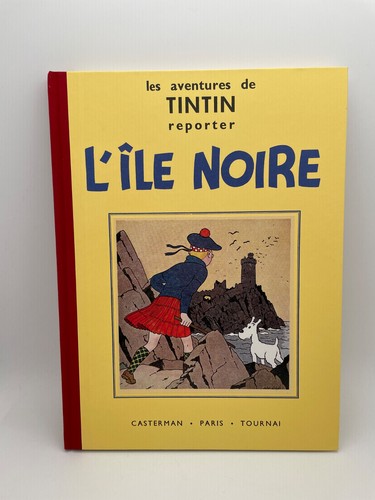 Tintin île noire - noire, fac
