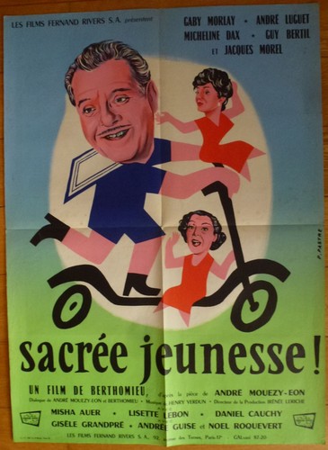 Sacree jeunesse affiche - sacree,