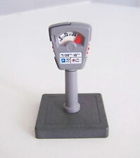 PLAYMOBIL (2704) RUE - the parking meter timestamp on the base dark grey