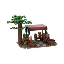 ZITIANYOUBUILD MOC-78754 Medieval Food Vendor 171 pièces pour les 6 ans et plus