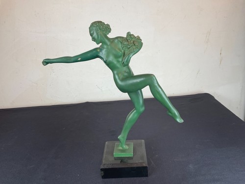 Sculpture art deco danseuse - sculpture,