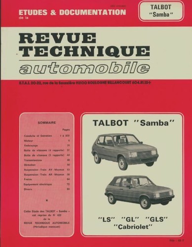 Talbot samba collectif - -,