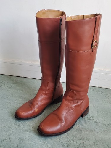 Botte haute cuir style - botte,