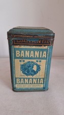 boite Banania bleue vintage