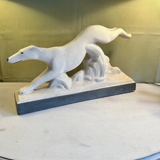 Faïence crispée - Lévrier "