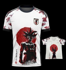 Maillot Football Son Goku Équipe Foot Japon Adulte Enfant T-shirt Dragon Ball