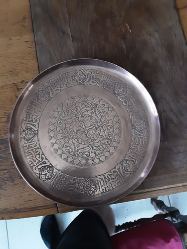 Plateau service rond en - rond,