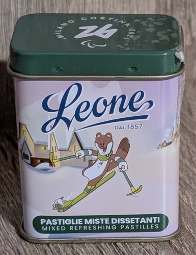 Boîte bonbons leone - leone, ski