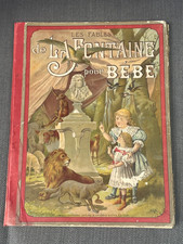 Livre ancien illustré Fables