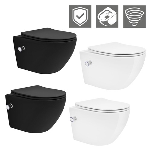 Suspendu sans rebord - wc,