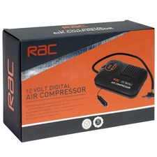 RAC 12V Digital Air Compressor Car Tyre Inflator 150PSI digital display - New