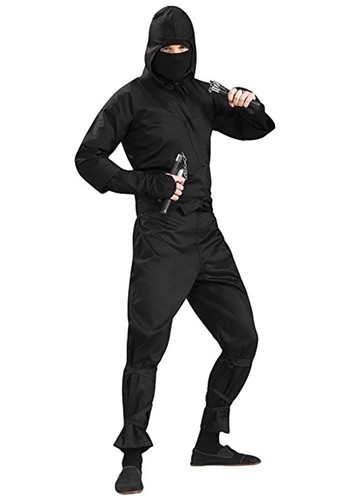Costume adulte ninja - costume, noir