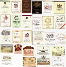 27 ETIQUETTES VINS DU SUD