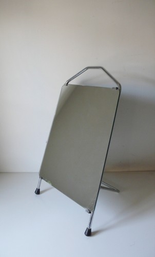 Miroir sur pied metal - sur,