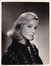 Ingrid Thulin MGM Portrait Original Vintage 1960