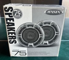 Jensen speaker JS652 6 1/2" Coaxial Speakers, Includes Grilles Enceintes