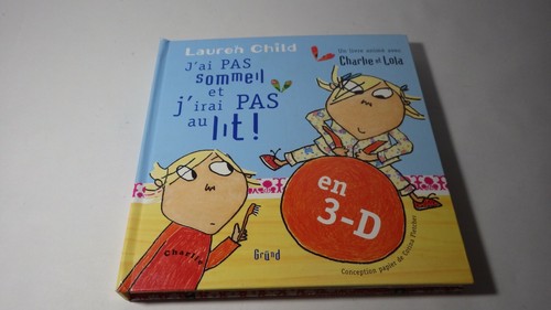 Livre pop pas - pas, sommeil
